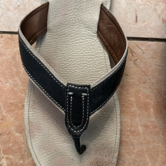 Coach leather sandals flip flops - Picture 4 of 4